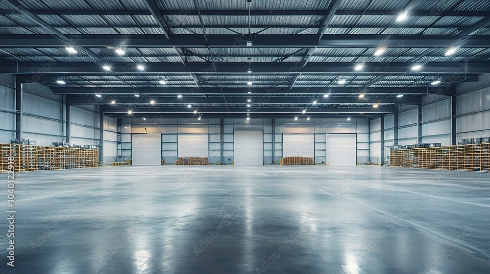 Spacious Industrial Warehouse with High Ceilings Spacious Industrial Warehouse with High Ceilings