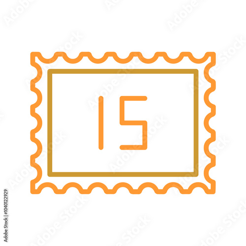 Postage Due Vector Icon