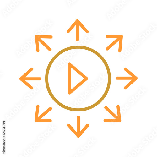 Viral Content Vector Icon