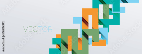 Color bend lines with shadow texture effect. Vector Illustration For Wallpaper, Banner, Background, Card, Book Illustration, landing page