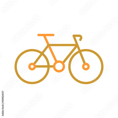 Bicyclist Vector Icon