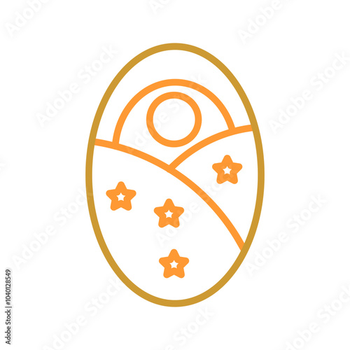 Swaddle Time Vector Icon
