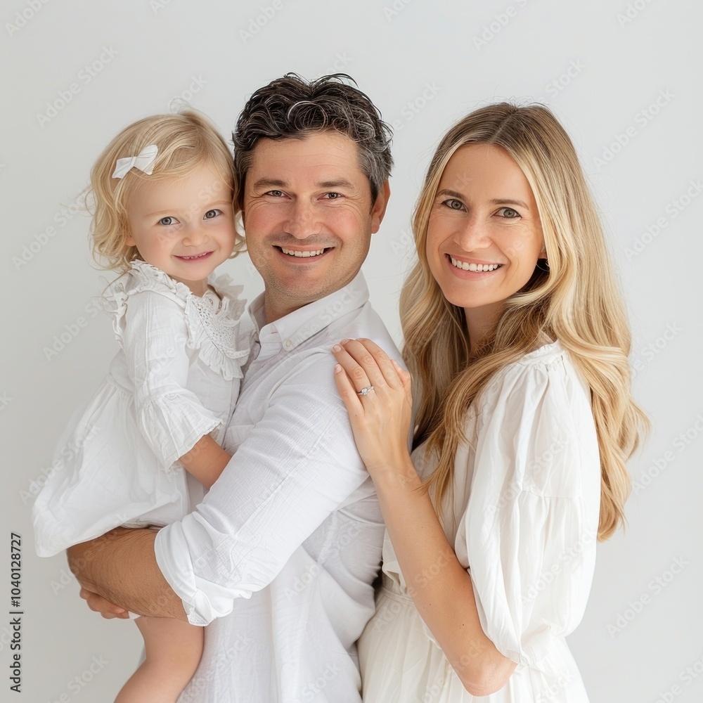 Blonde family people person photo.