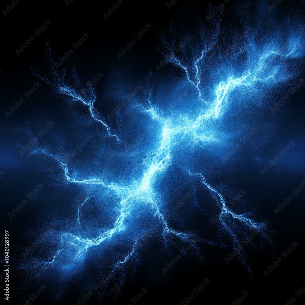 realistic thunder light and blue smoke cloud bottom frame mysterious lightning glow border wide panoramic element realistic thunder light and blue smoke cloud bottom frame mysterious lightning glow border wide panoramic element