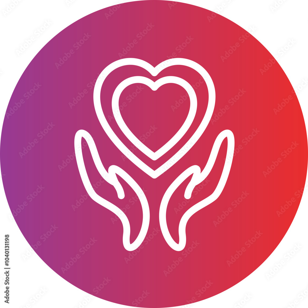 Hope vector icon style Hope vector icon style