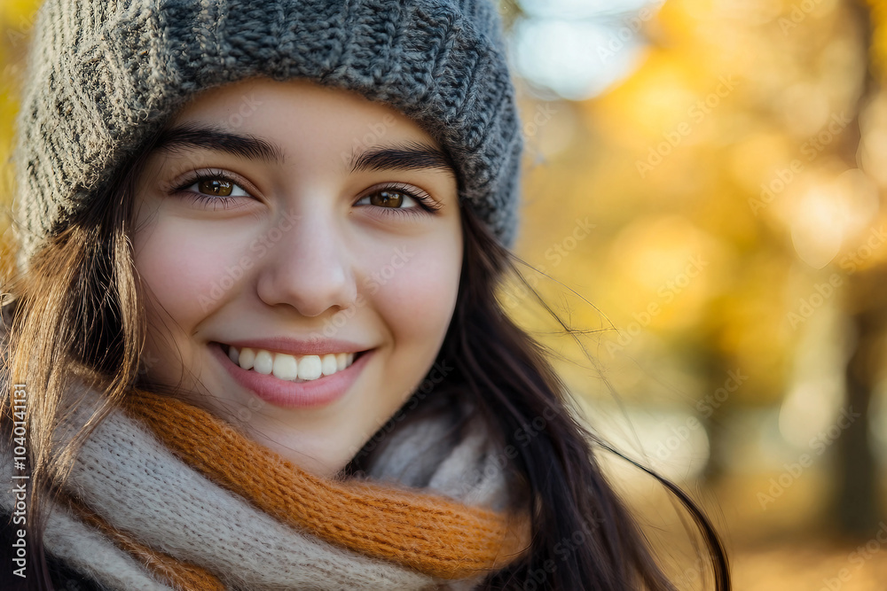 Amazing wonderful autumn season, people admiring golden fall colors outdoors, Generative AI Amazing wonderful autumn season, people admiring golden fall colors outdoors, Generative AI