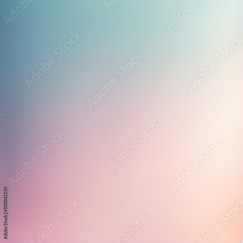 Soft gradient background with a blend of pastel colors, copy space