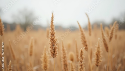  Harvests bounty captured in a field of golden wheat