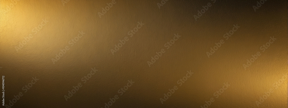 A gold metal texture background with a subtle gradient. Christmas background