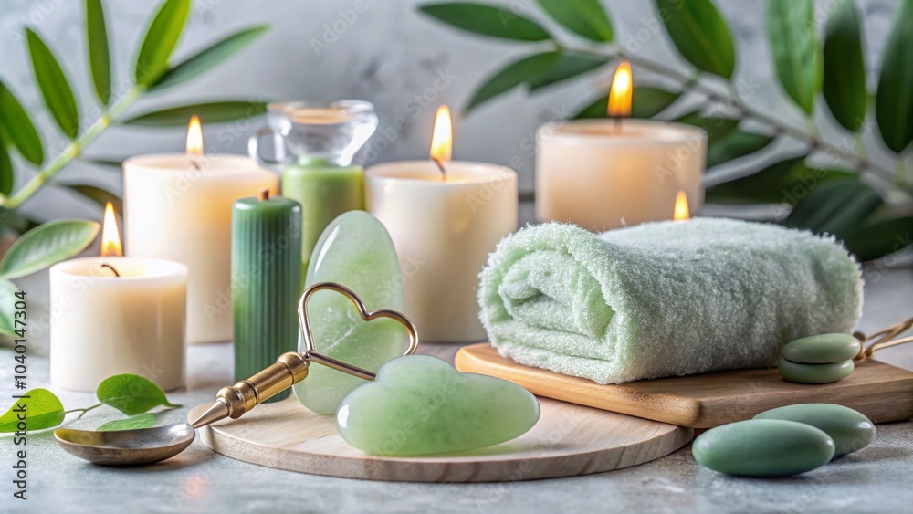 Natural Stone Gua Sha Tools for Facial Acupuncture Massage - Enhance Your Skincare Routine Natural Stone Gua Sha Tools for Facial Acupuncture Massage - Enhance Your Skincare Routine