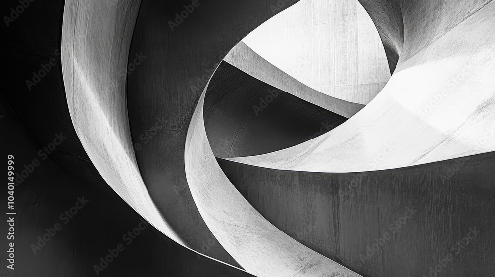 Elegant interplay of light and shadows in a minimalist black-and-white abstract, focusing on linear shapes and textures Elegant interplay of light and shadows in a minimalist black-and-white abstract, focusing on linear shapes and textures