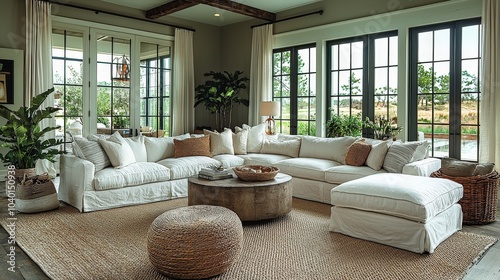 A cozy living room setup with stylish home decor, comfortable seating, and a functional layout, creating an inviting atmosphere for family gatherings and relaxation.