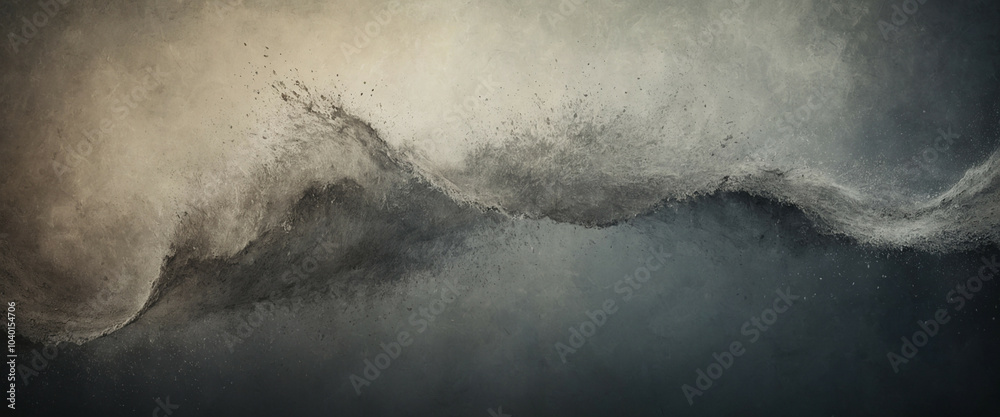 Fototapeta premium Abstract silver background, banner