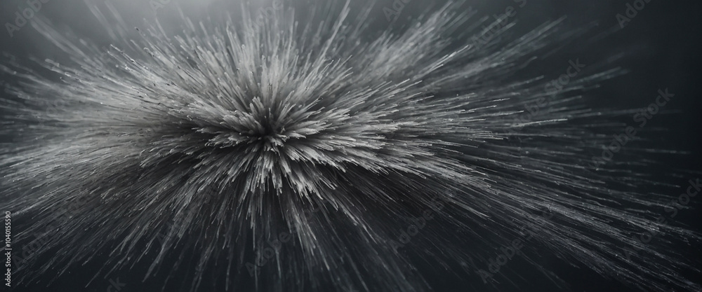 Obraz premium Vibrant Silver Abstract Background for Christmas