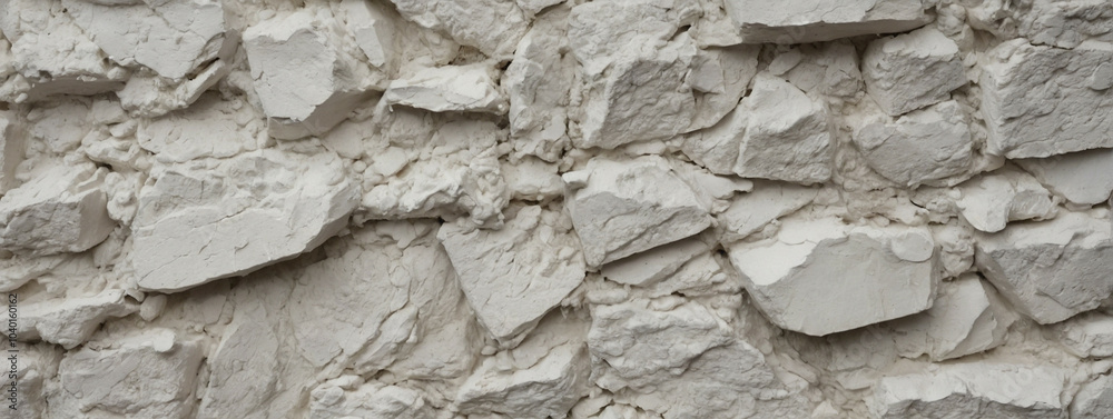 White rough filler plaster facade texture, banner. panorama background White rough filler plaster facade texture, banner. panorama background