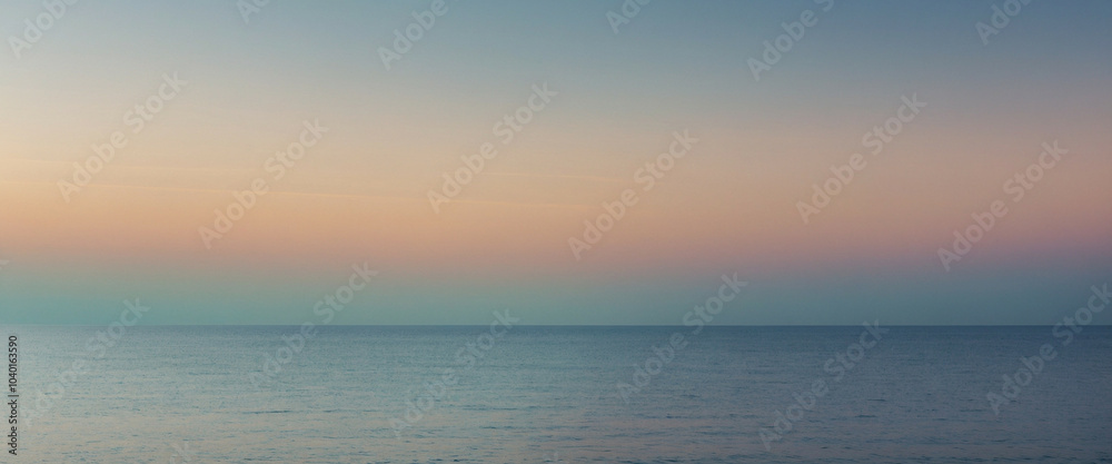 Obraz premium Colorful soft gradient background, panorama, copy space for text