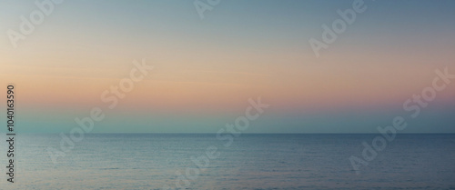 Colorful soft gradient background, panorama, copy space for text