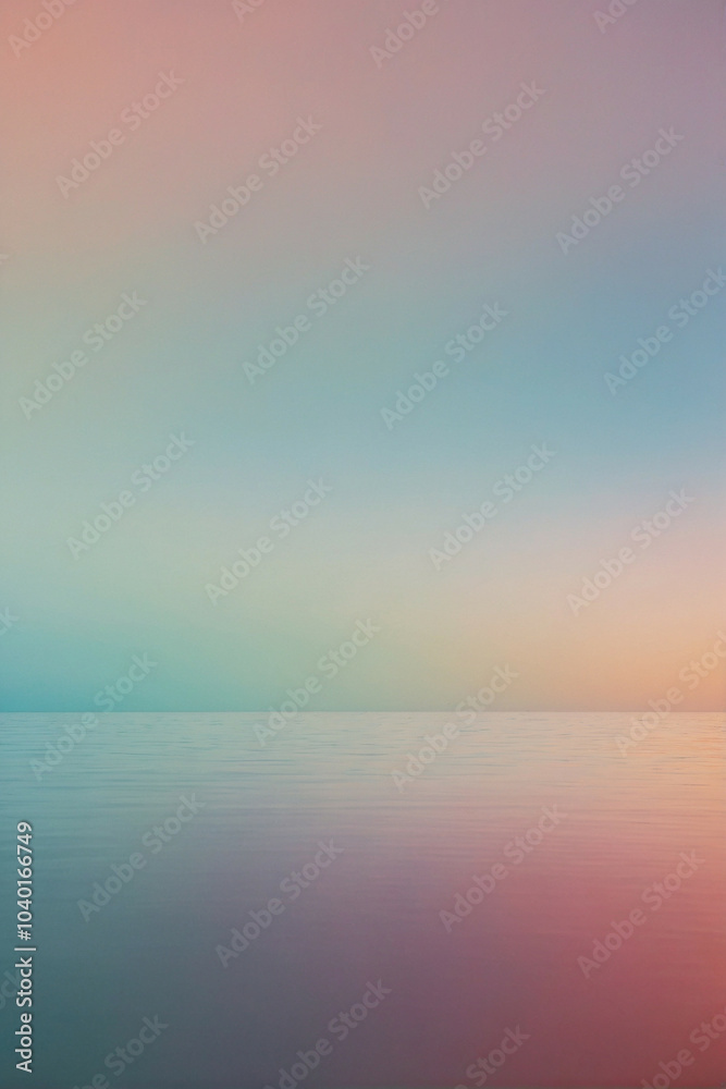 Obraz premium Soft gradient background blending subtle hues, copy space