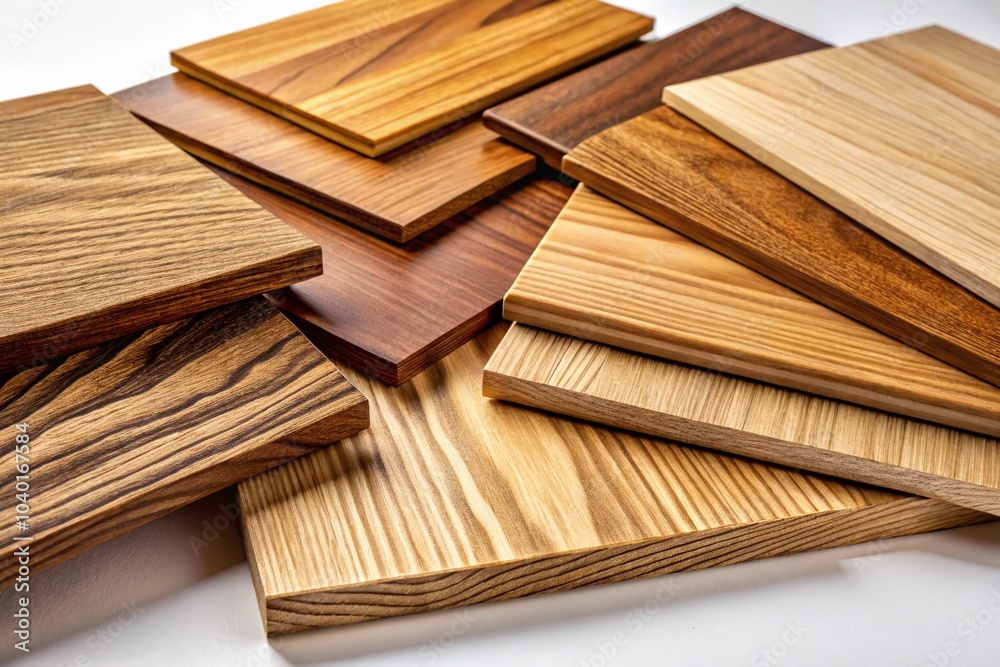 Oak Wood Sample Set for Furniture and Flooring in Low Light Photography Oak Wood Sample Set for Furniture and Flooring in Low Light Photography