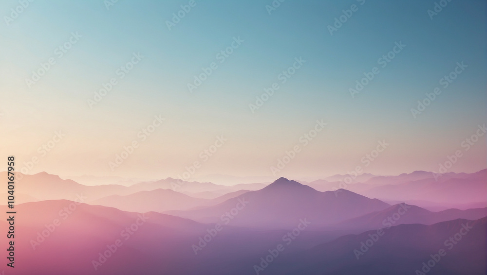 Obraz premium Soft gradient background, copy space for text