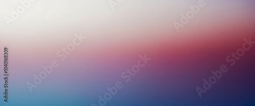Purple, blue, and red gradient background, panorama, copy space for text