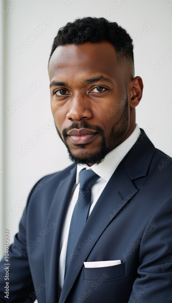 Portrait of an African American Businessman Portrait of an African American Businessman