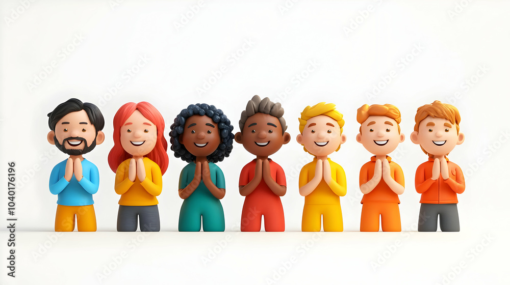 3D Candid Employee Appreciation Event Concept 3D Icon Genuine Smiles Applause ESG Initiatives Growth Community Isolated White Background 3D Candid Employee Appreciation Event Concept 3D Icon Genuine Smiles Applause ESG Initiatives Growth Community Isolated White Background