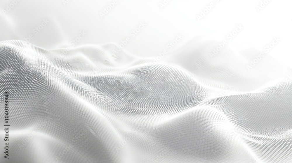 Minimalist AI technology background with a flowing digital pattern and clean copy space for text Minimalist AI technology background with a flowing digital pattern and clean copy space for text