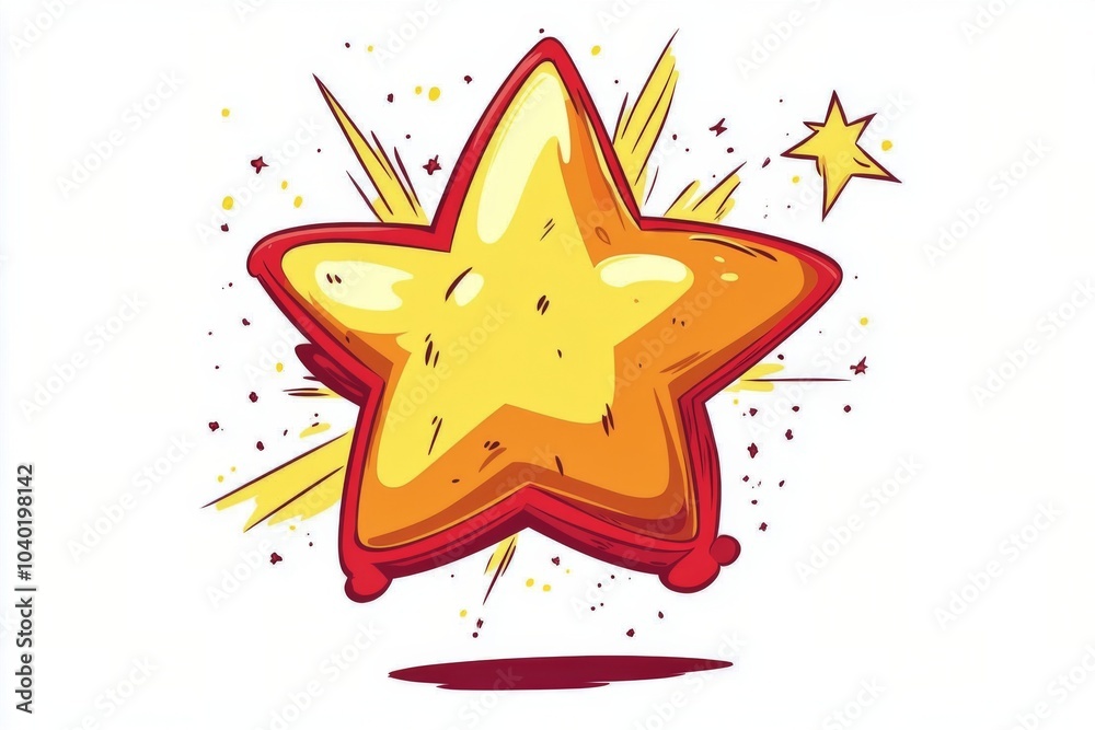 Bright and cheerful cartoon sun with rays shining in various colors on a plain background Bright and cheerful cartoon sun with rays shining in various colors on a plain background