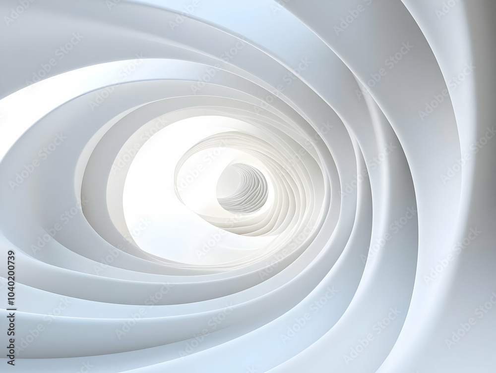 Flat Ascending White Spiral Concept Wide Shot White Spiral Ascending into Space Growth Evolution Mental Health Isolated White Background Simple Vector Illustration Smart Business Tone Flat Ascending White Spiral Concept Wide Shot White Spiral Ascending into Space Growth Evolution Mental Health Isolated White Background Simple Vector Illustration Smart Business Tone