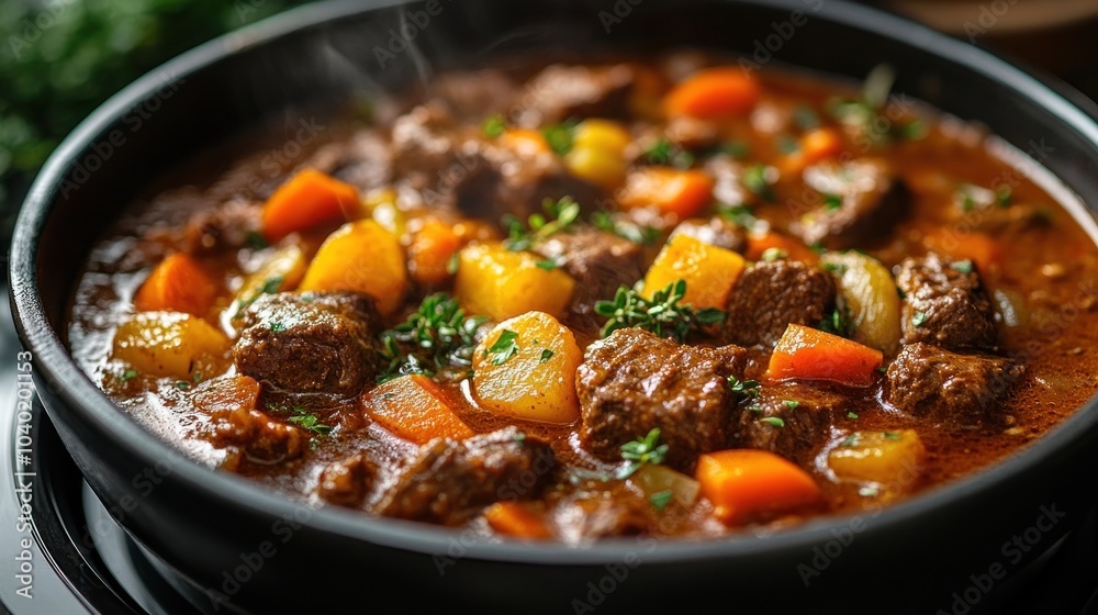 Steaming Hot Beef Stew Steaming Hot Beef Stew