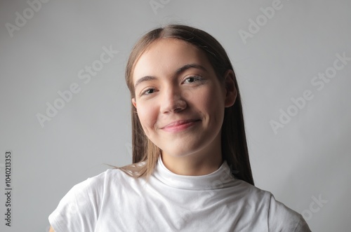 portrait of a young woman photo