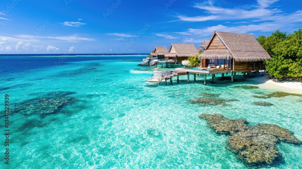 Serene Private Island Resort with Overwater Villas Serene Private Island Resort with Overwater Villas