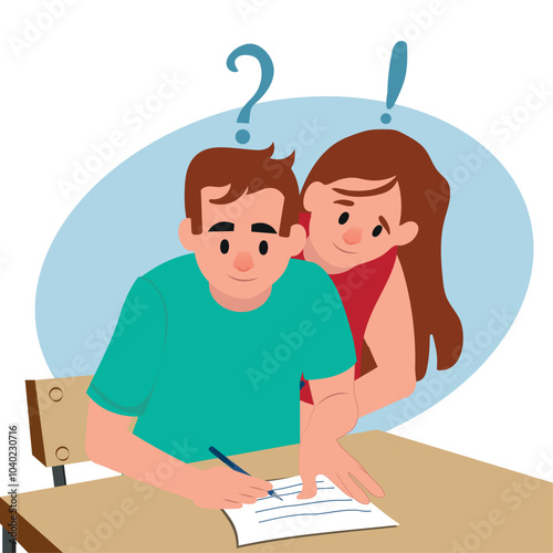 people in different situations