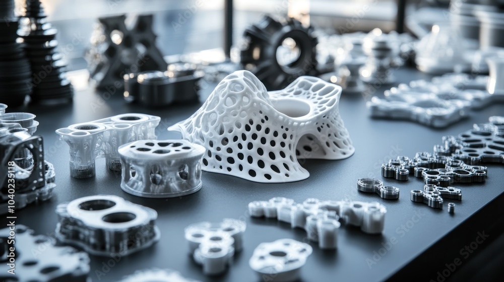 3D Printed Objects On Display 3D Printed Objects On Display