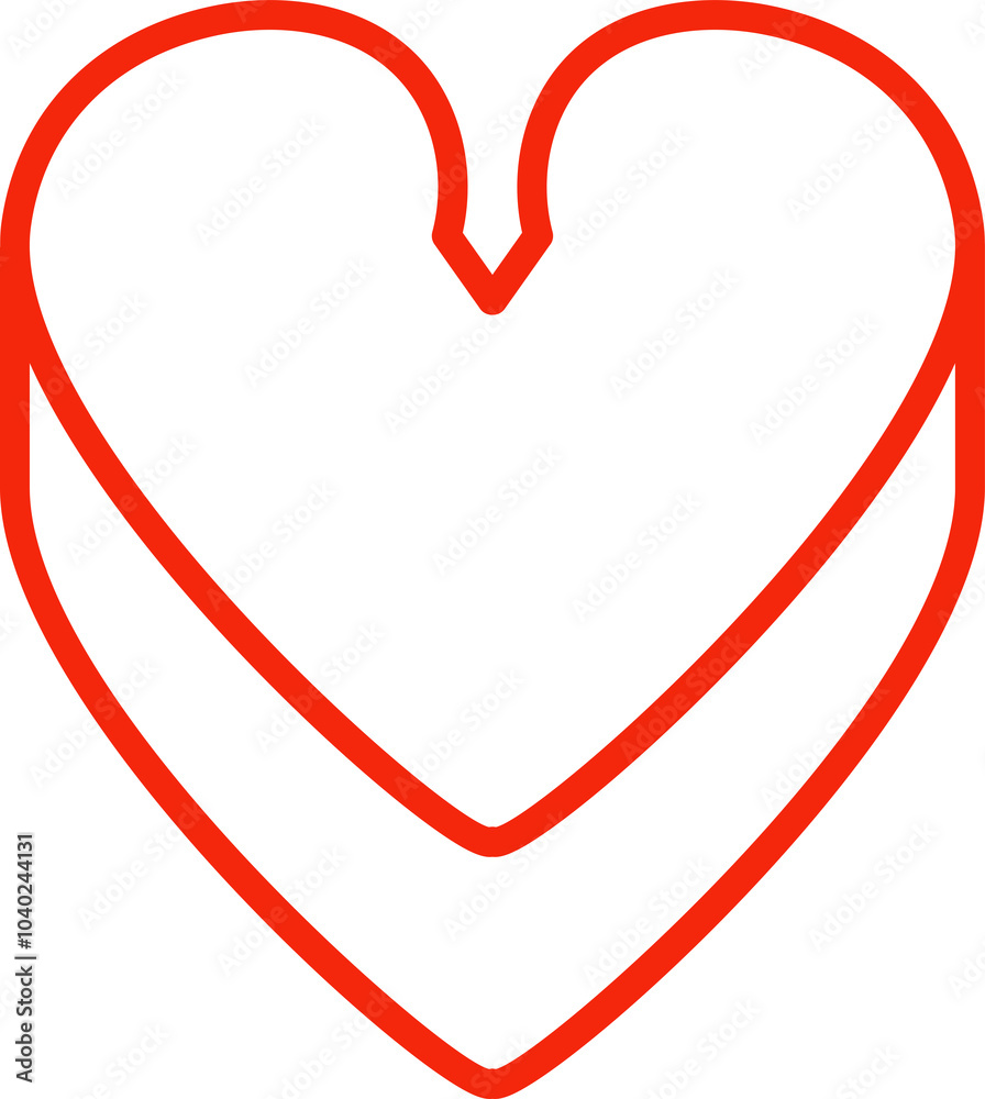 Heart Icon Line Art Heart Icon Line Art