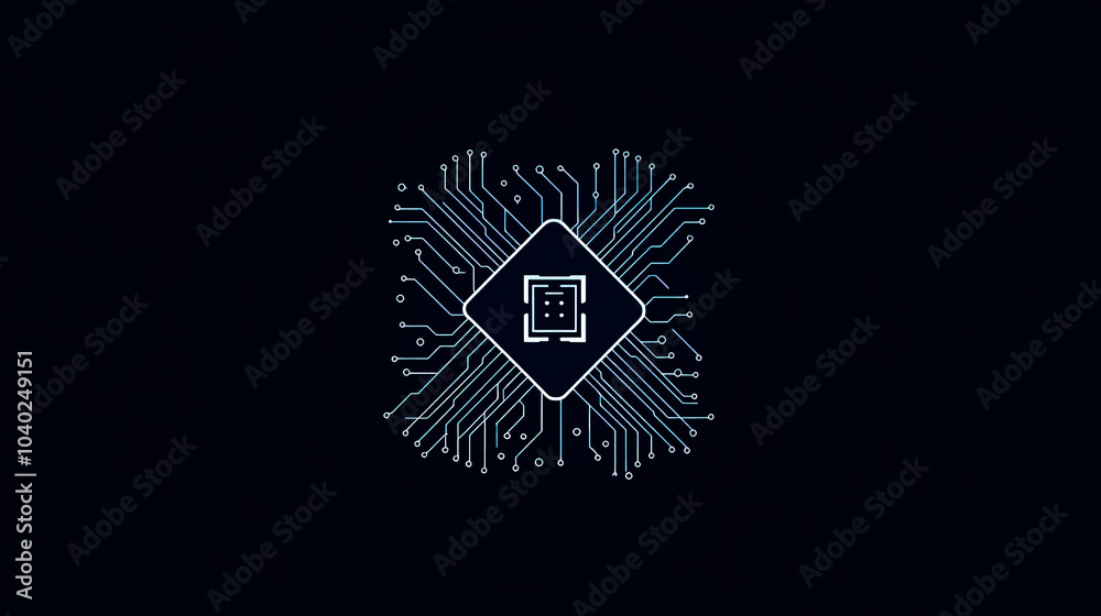 Logo for a computer company, minimalist design, clean lines and shapes, modern typography. Logo for a computer company, minimalist design, clean lines and shapes, modern typography.