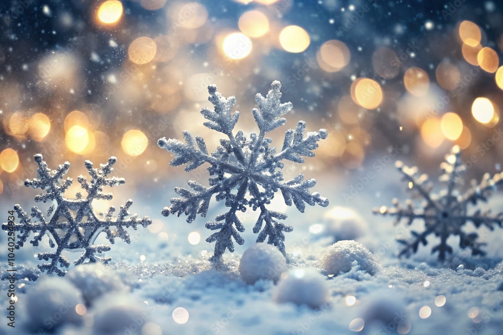 Snowfall Abstract Bokeh: Winter Silver Lights and Nature Background for Architectural Photography Snowfall Abstract Bokeh: Winter Silver Lights and Nature Background for Architectural Photography
