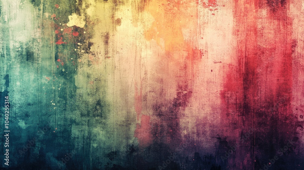 Fototapeta premium Grunge texture with layers of distressed paint