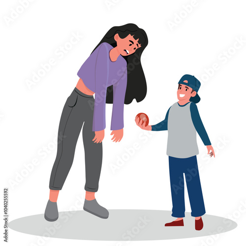 
people in different situations