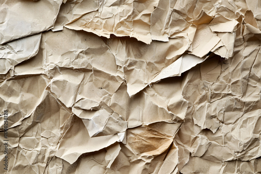 abstract crumpled brown paper texture background abstract crumpled brown paper texture background