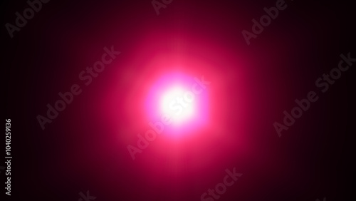Glowing Abstract Light Background in Blue and Purple Night Sky