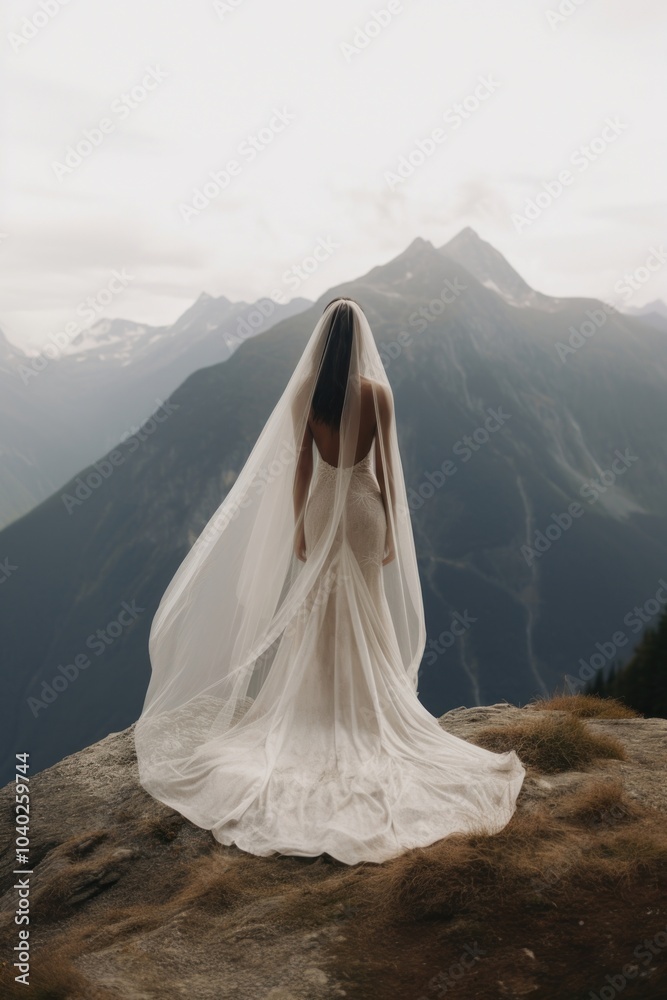 Wedding dress veil photography mountain. Wedding dress veil photography mountain.