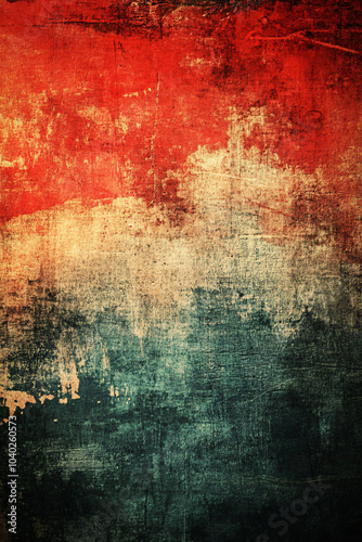 abstract grunge background red green texture wall art  design template