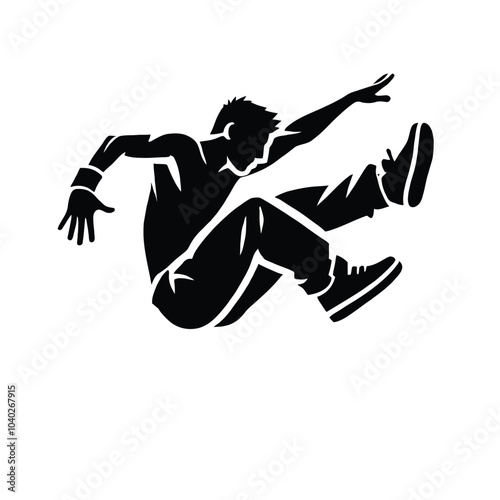 Parkour Silhouette