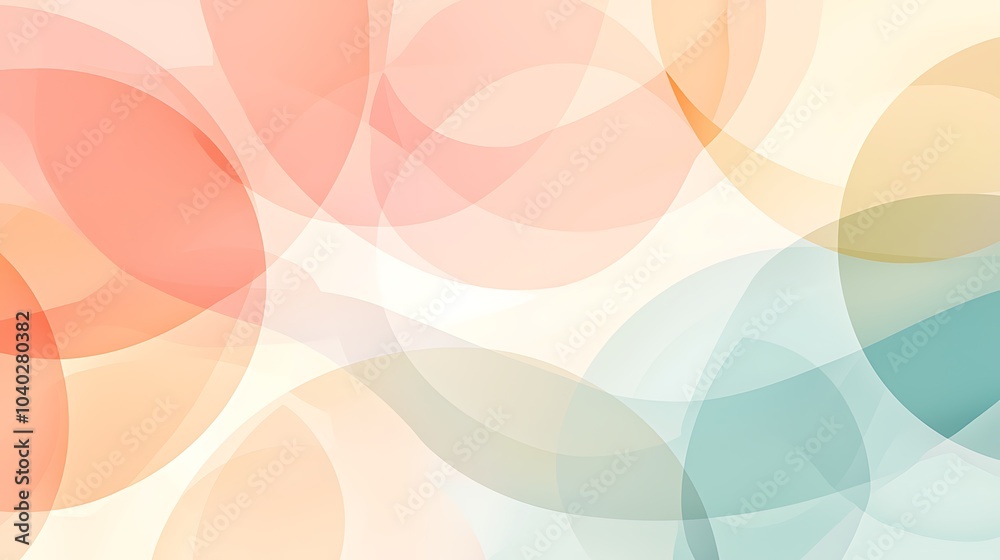 Soft Abstract Pastel Shapes with Gentle Gradients Soft Abstract Pastel Shapes with Gentle Gradients