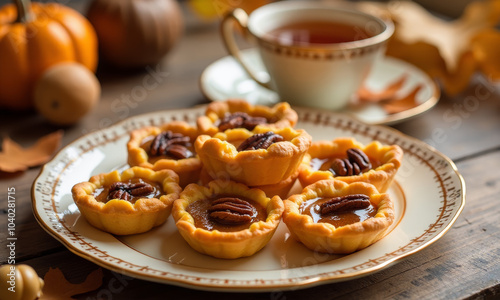 Butter Tarts - Traditional Canadian Dessert photo