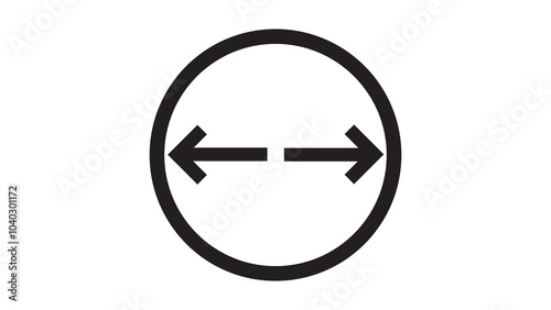 diameter icon