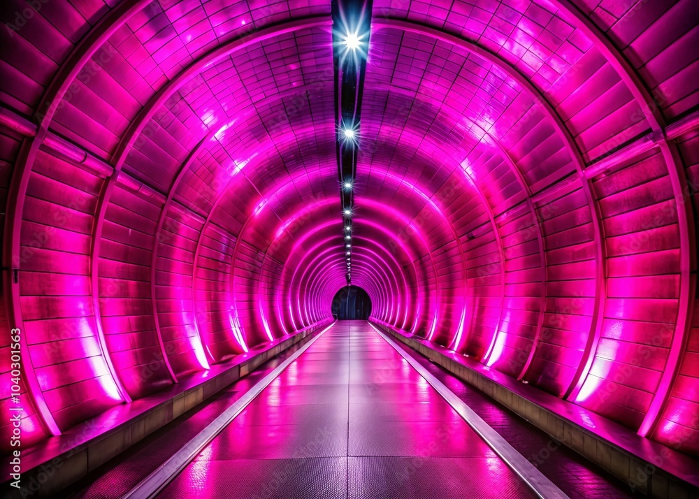 Surreal Abstract Pink Tunnel - Immersive Vibrant Art for Conceptual Designs Surreal Abstract Pink Tunnel - Immersive Vibrant Art for Conceptual Designs