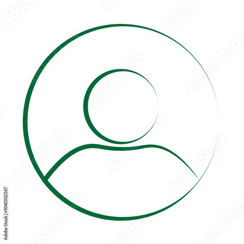 Default Avatar profile icon transparent png. Social media User png icon. whatsApp Dp. isolated on white background.eps10